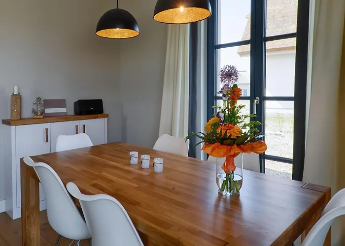 Reetland Am - Premium Reetdachvilla Mit 3 Schlafzimmern, Sauna Und Kamin F26 درانسكي